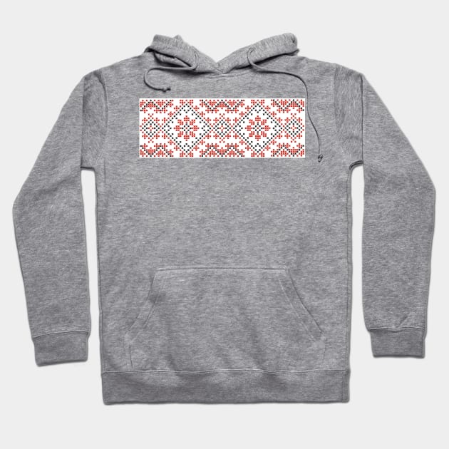 Ukrainian Ornament #9 Hoodie by Olga Berlet